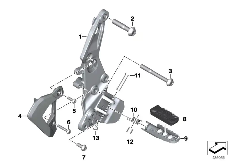 BMW Zylinderschraube 46719909450