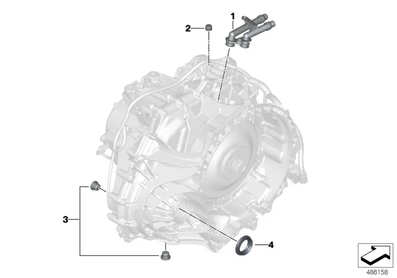 BMW Satz Verschlussschrauben F39 F20 F44 F45 F46 F48 F54 F55 F56