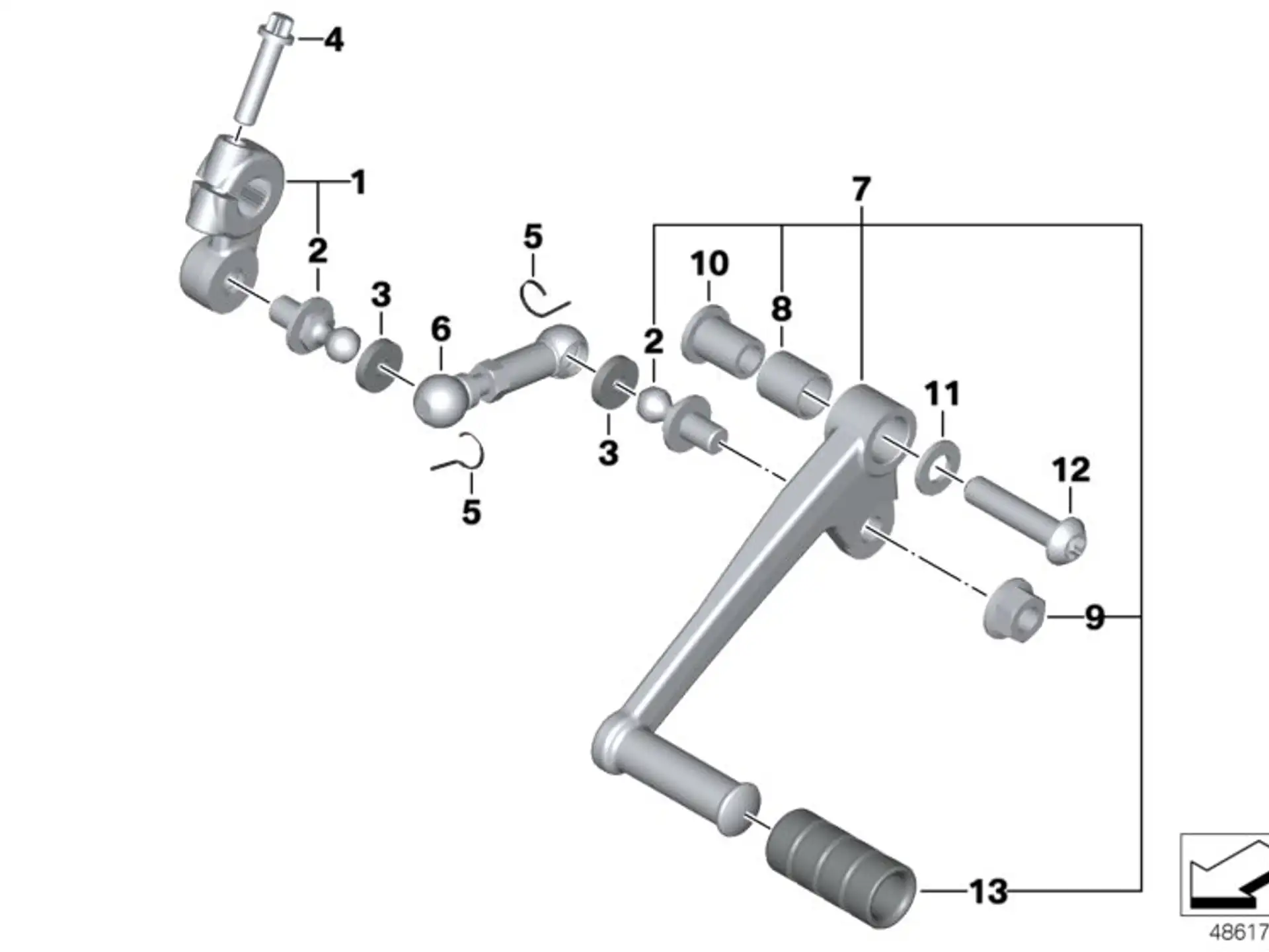 BMW Linsenkopfschraube K16 K25 K29 K40 K42 K43 K44 K46 K47 K67 K70 K71 K72 K73 K75 34117672808