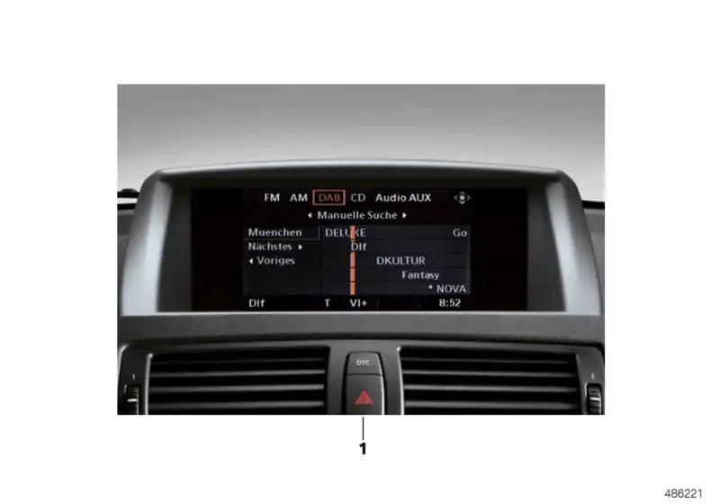 BMW RP REMAN CIC / DAB E70 E71 E72 65129244117