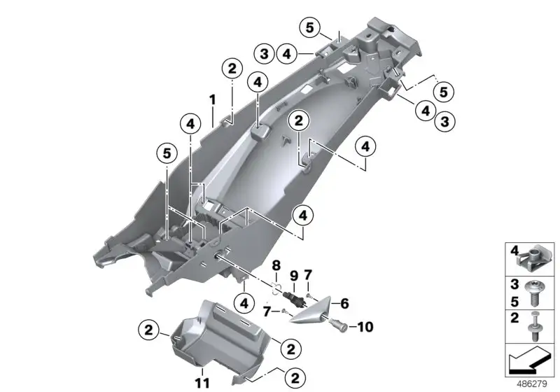 BMW Feder K80 K81 K82 52538564858