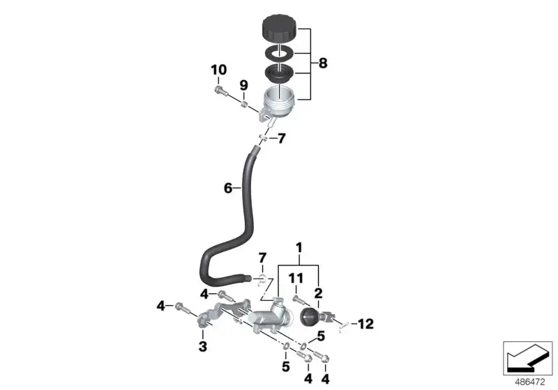 BMW Unterlegscheibe K02 K03 63138358251