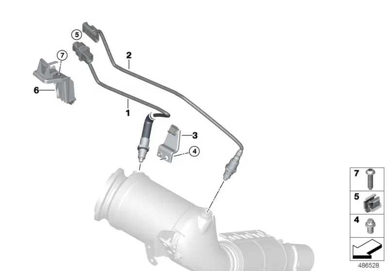 BMW Lambda-Regelsonde F39 F20 F44 F45 F46 F48 F54 F55 F56 F57 F60