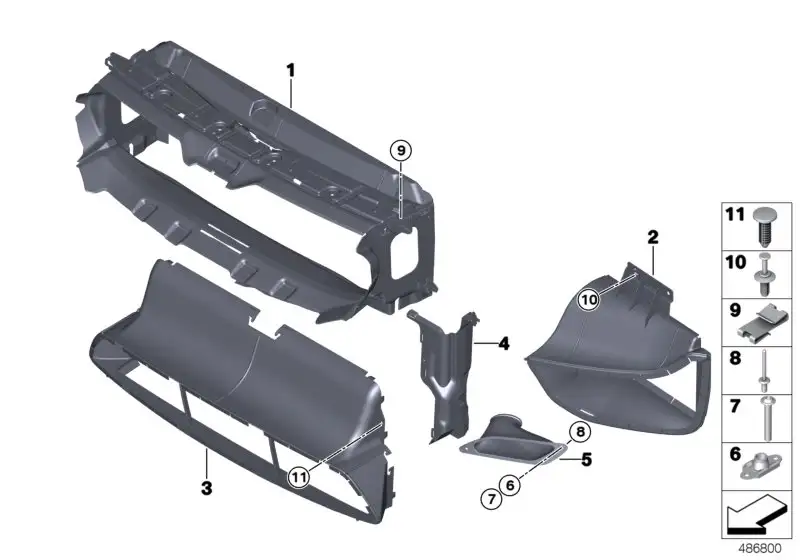 BMW Linsenschraube mit Bund 41008422039