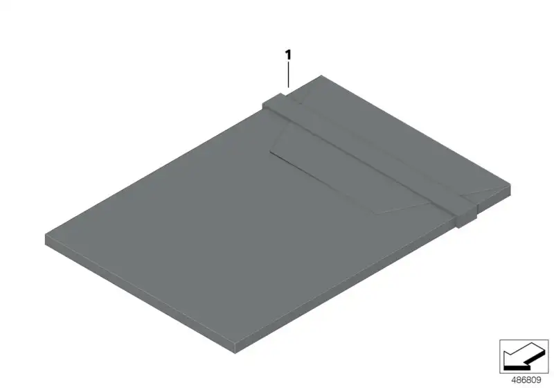 BMW Plastiktasche Bordliteratur K25 K25H K26 K27 K28 K29 K30 7111