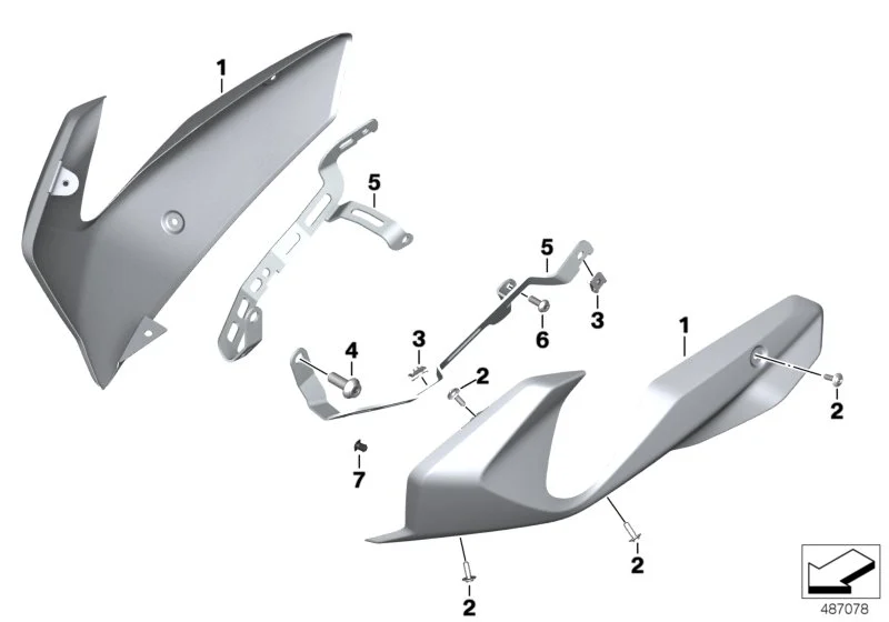 BMW ISA-Schraube K08 K09 K21 K22 K23 K32 K33 K34 K46 K47 K49 K51 K52 K53 K54 K69 K71 K80 K81 K82 K83 K84 07129907384