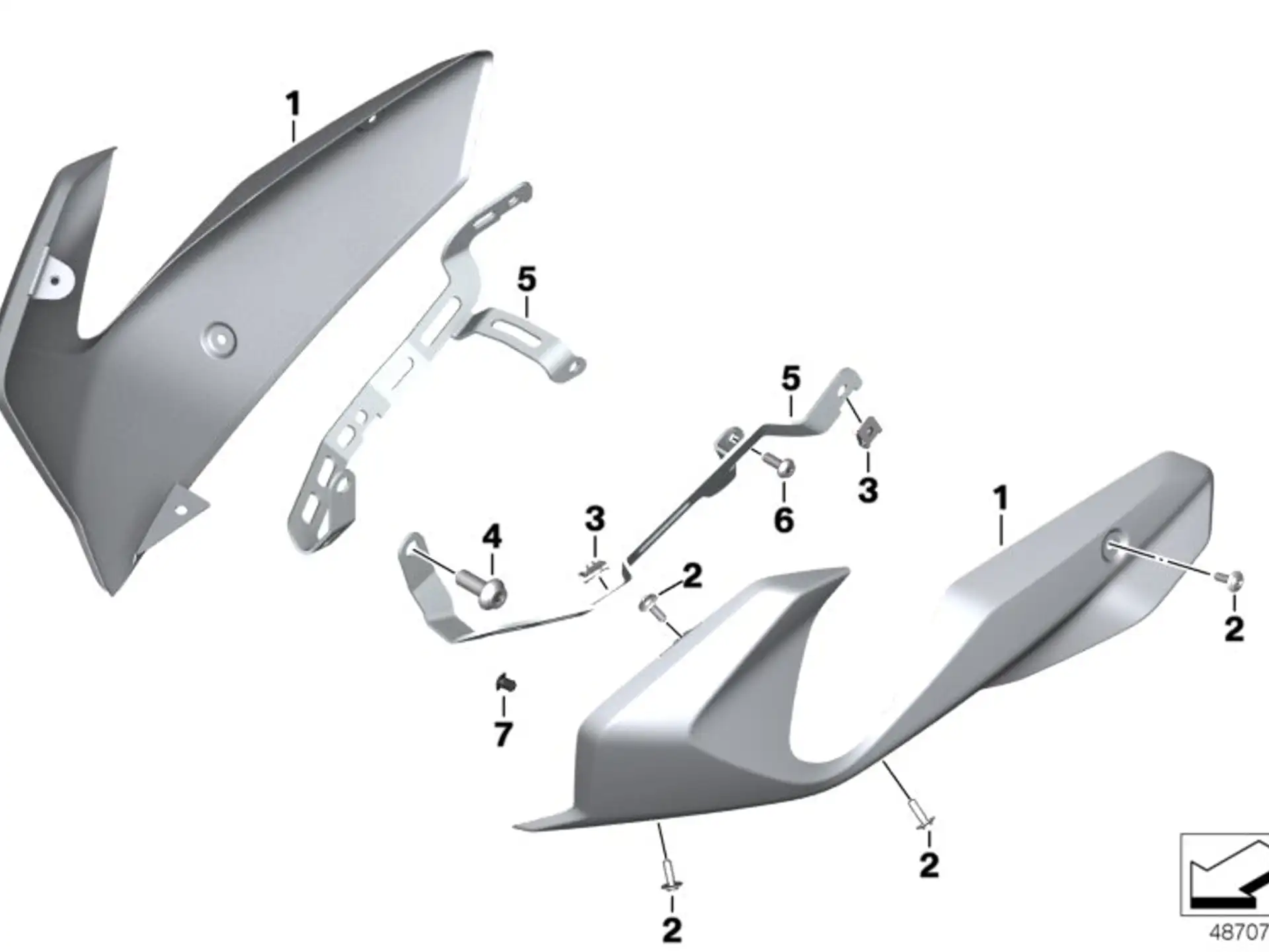 BMW ISA-Schraube K08 K09 K21 K22 K23 K32 K33 K34 K46 K47 K49 K51 K52 K53 K54 K69 K71 K80 K81 K82 K83 K84 07129907384