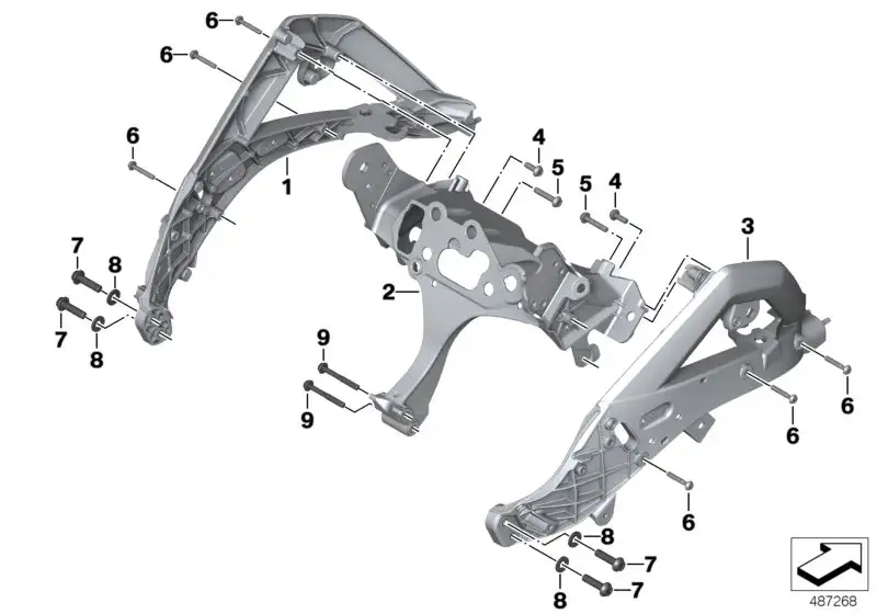 BMW Zylinderschraube 46639908452 - Bildposition 07