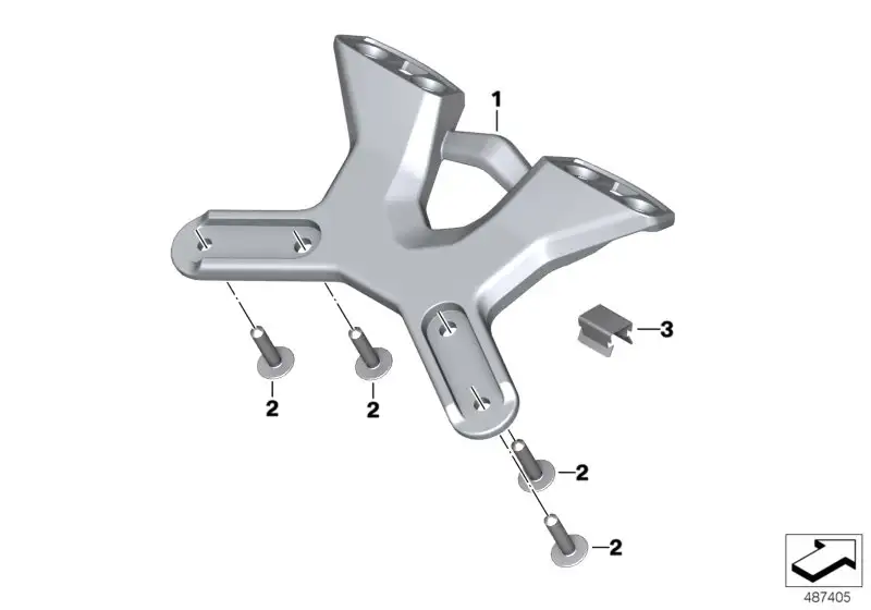 BMW Halter K21 46638558379