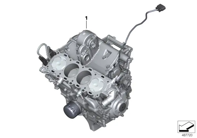 BMW Triebwerk 11009480979