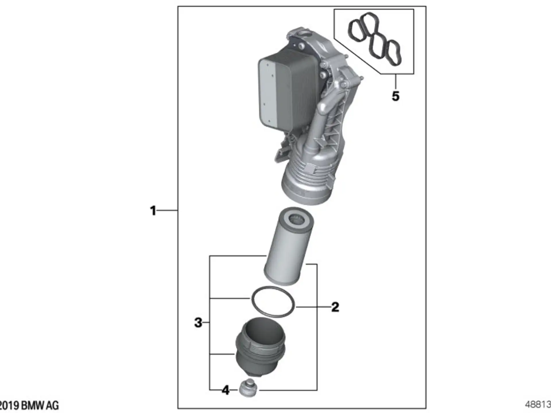 BMW Verschlussschraube F39 F20 F44 F45 F46 F48 F54 F55 F56 F57 F60 11428593189