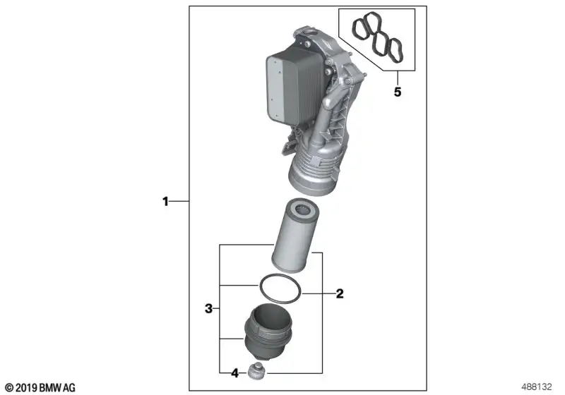 BMW Dichtungssatz F39 F20 F44 F45 F46 F48 F54 F55 F56 F57 F60 114