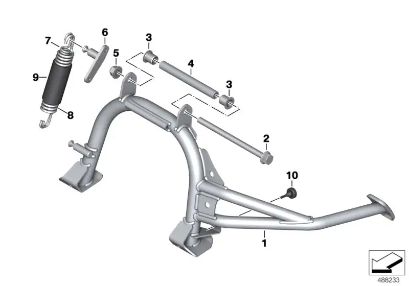 BMW Gleitlager K08 K09 46528558644