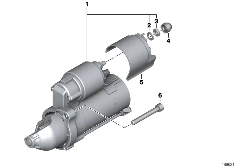 BMW Starter A67 K21 K22 K23 K25 K26 K32 K33 12417712231