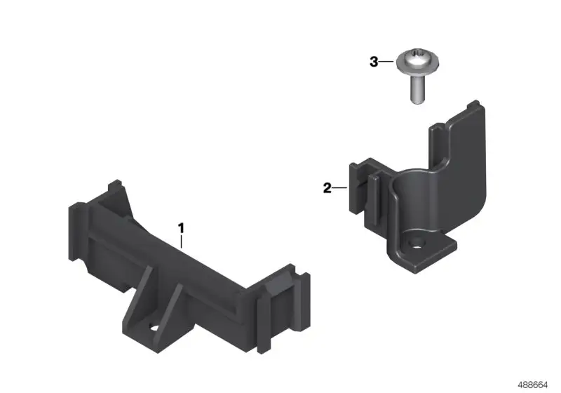 BMW Halter Sicherungsträger K48 61137719474