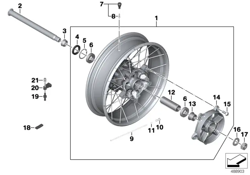 BMW Zylinderschraube K81 K82 36319908565
