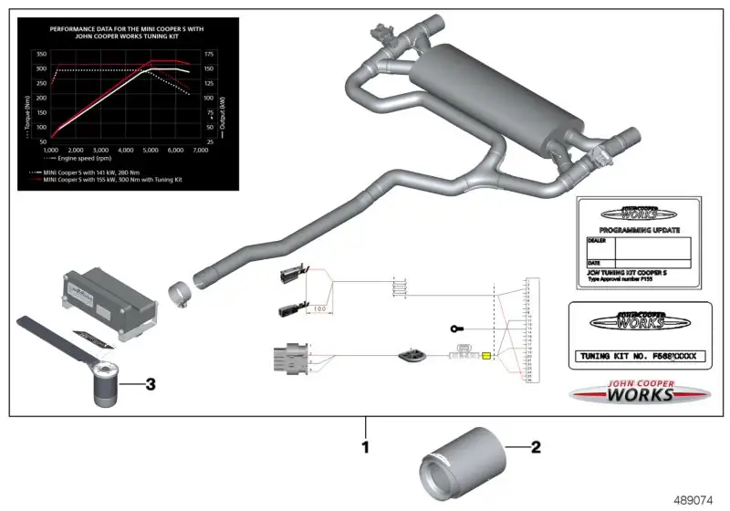 BMW Tuningkit 11122450144