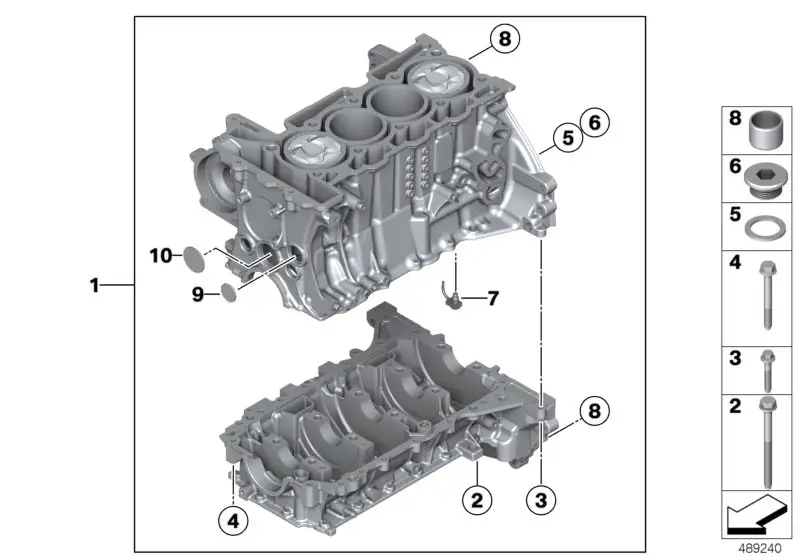 BMW Verschlussdeckel F20 F21 F30 F31 R55 R56 R57 R58 R59 R60 R61