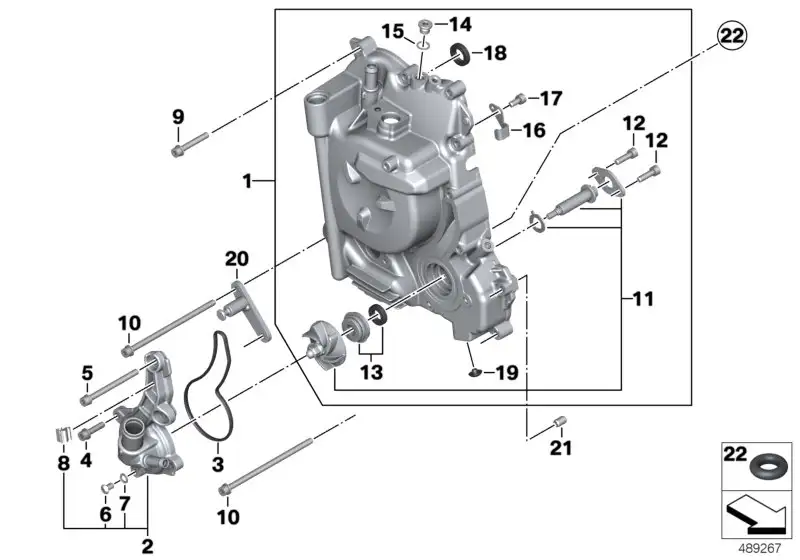 BMW O-Ring K08 K09 11118552441