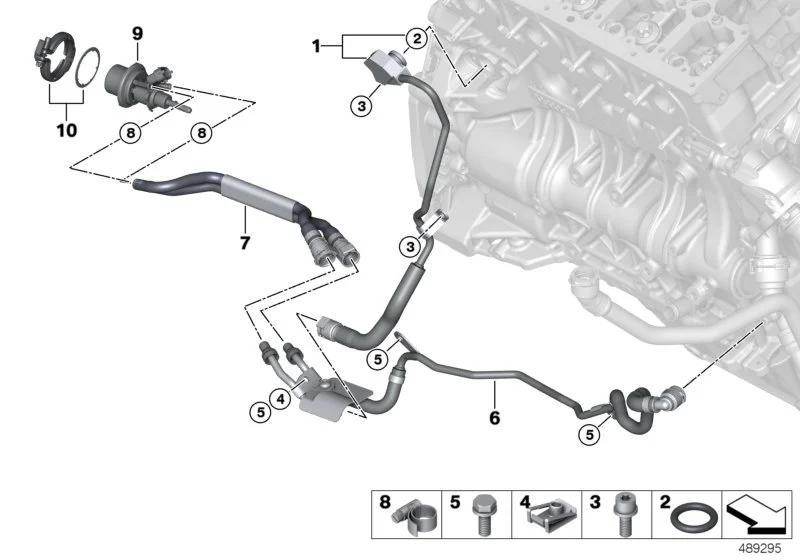 BMW Dosiereinheit F07 F10 F11 F15 F16 F20 F21 F22 F23 F30 F31 F32 F33 F34 F36 G11 G12 18308514448