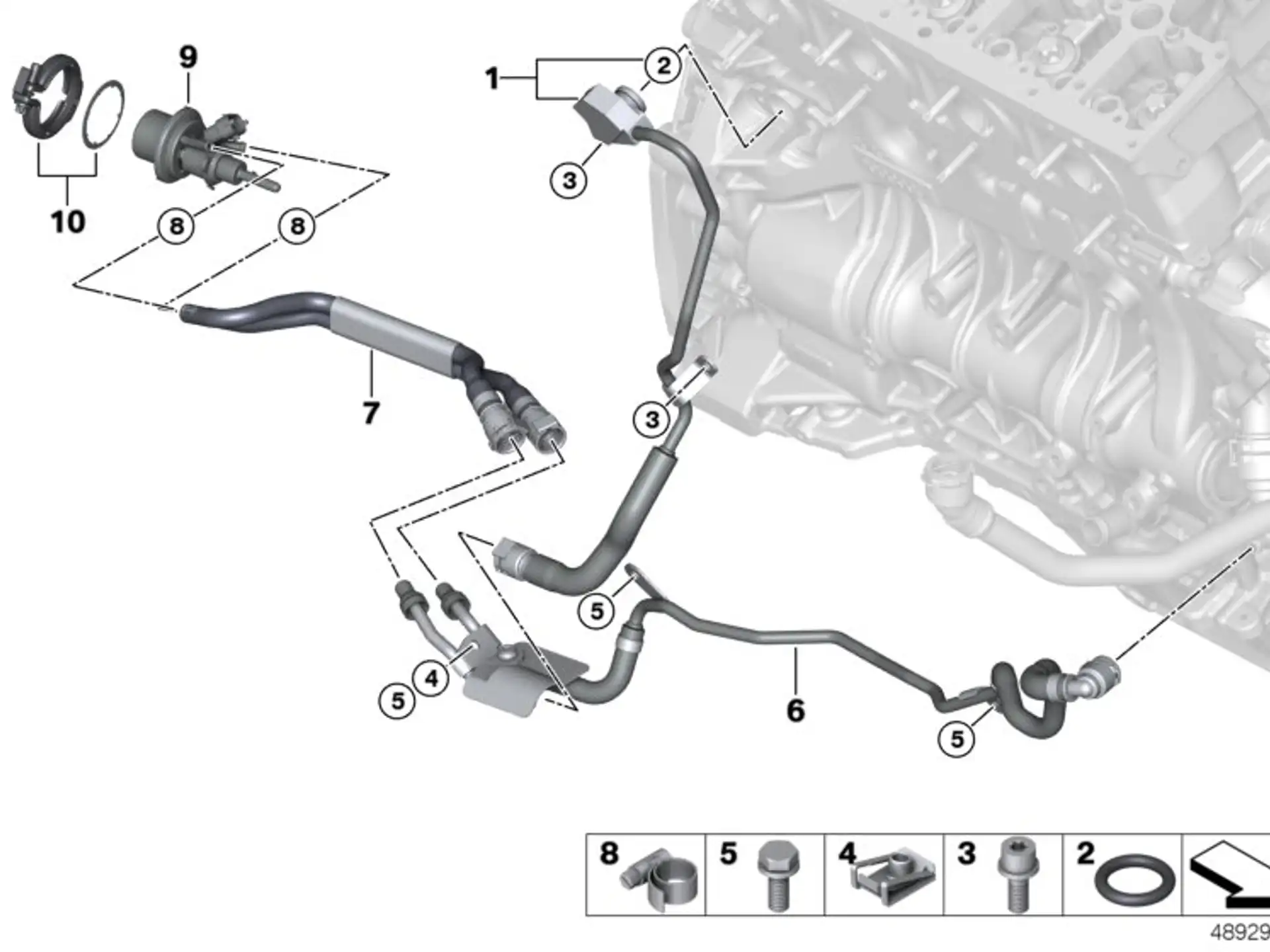 BMW Dosiereinheit F07 F10 F11 F15 F16 F20 F21 F22 F23 F30 F31 F32 F33 F34 F36 G11 G12 18308514448