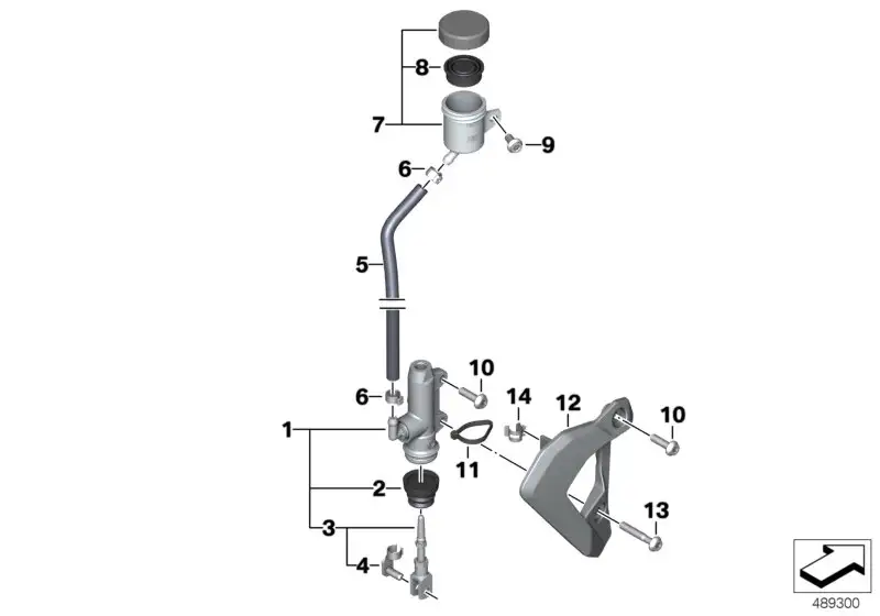BMW Ausgleichsbehälter K80 K81 K82 K83 K84 34318392259 - K80, K81