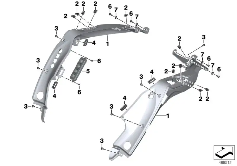 BMW Bundbuchse K16 K48 K61 52537711812 - Bildposition 07