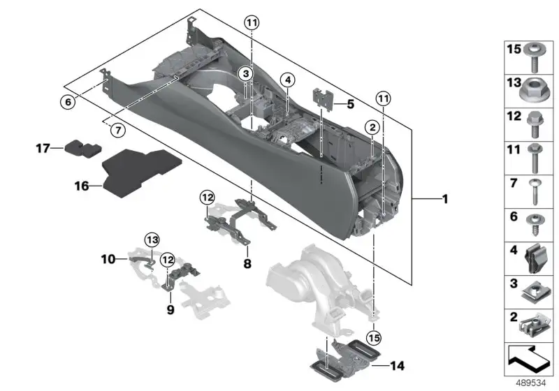 BMW Linsenschraube selbstsichernd F90 F95 G05 G07 G11 G12 G29 M40