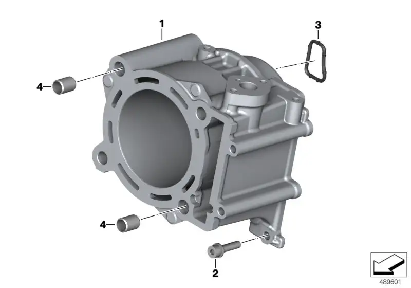 BMW Formdichtung K08 K09 11118414487