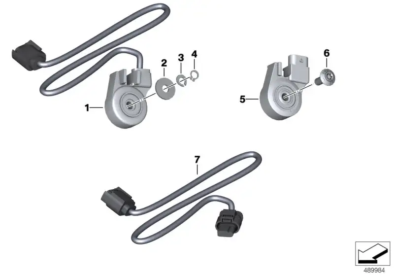 BMW Schalter Seitenstütze K02 K03 K15 K21 K22 K23 K32 K33 K34 K42