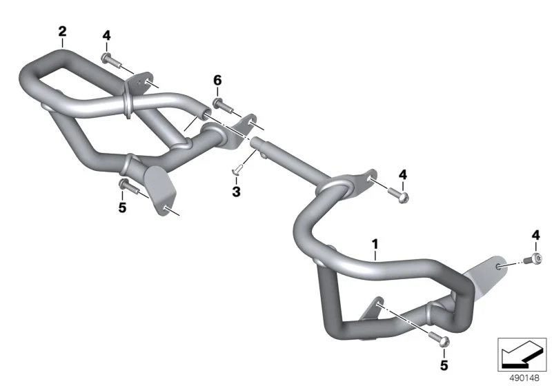 BMW Linsenschraube K21 K42 K46 K52 K70 K72 K75 K80 K81 K82 K83 K84 46617713314