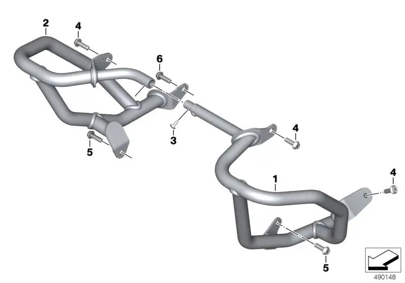 BMW Zylinderschraube K34 K48 K61 K80 K81 K82 K83 K84 07129908527