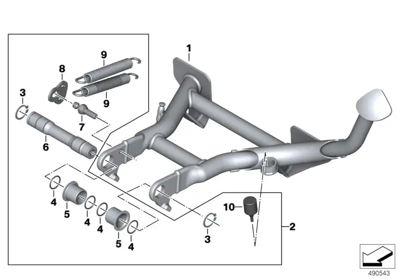 BMW Bundbuchse Stahl K48 K61 46527723992 - Bildposition 05