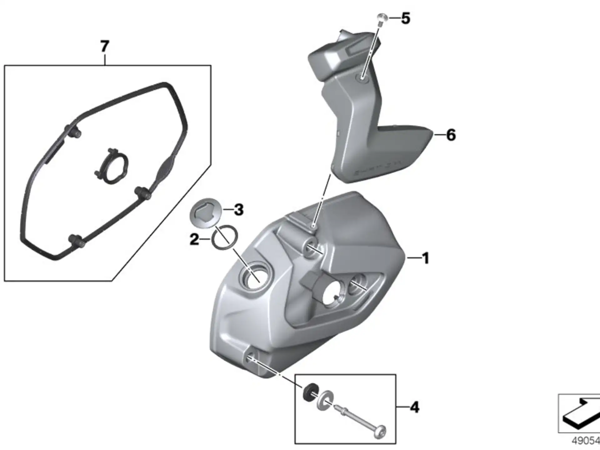 BMW Ölverschlussdeckel 11128526288