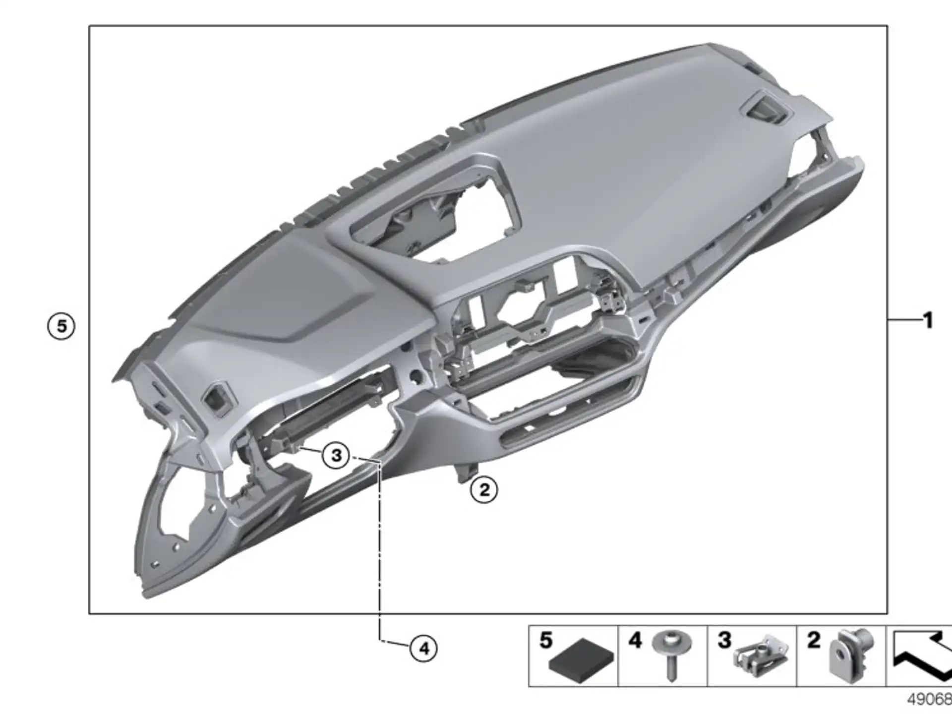 BMW C-Clip Blechmutter F91 F92 F93 G14 G15 G16 G20 G21 G28 G32 07149496755