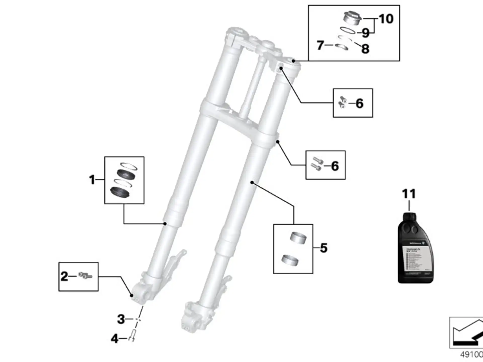 BMW Satz Dichtung K81 K82 K83 K84 31428358657