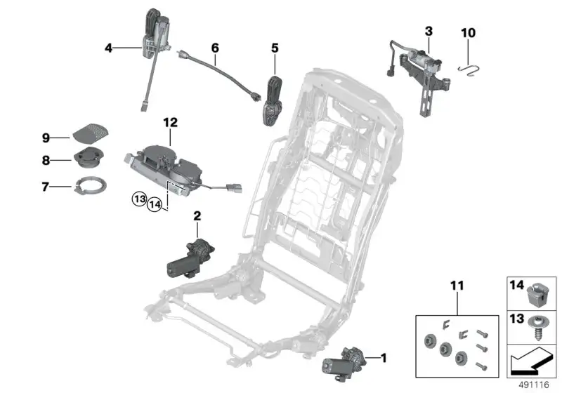 BMW Lüfter Klimabox G11 G12 52207368576 - 7er G11, 7er G12