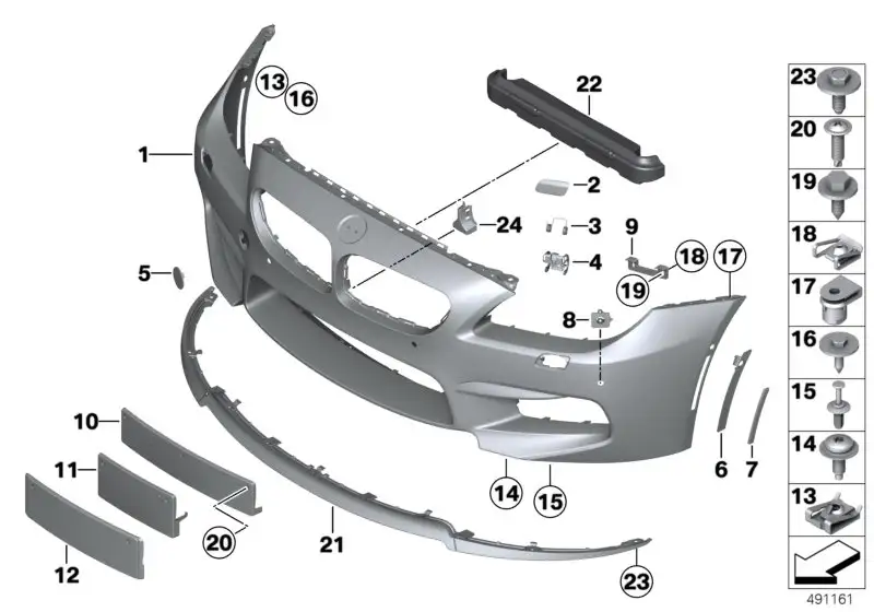 BMW Halter rechts 66557846462 - Bildposition 06