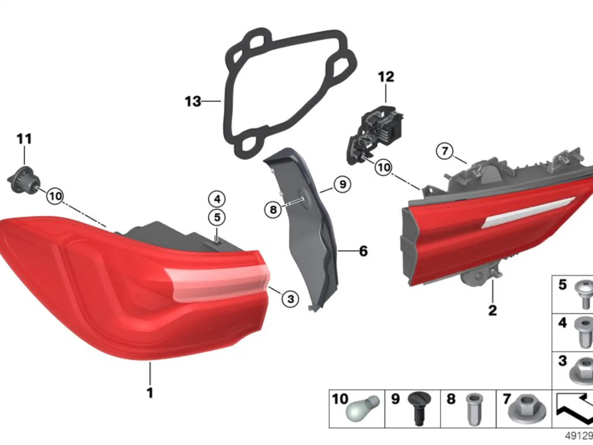 BMW Lampenfassung F39 63217489475