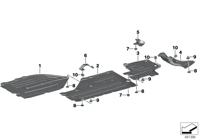 BMW Abdeckung Wasserablauftülle 51759481763 - Bildposition 05