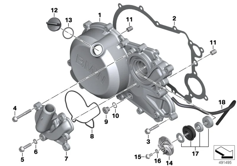 BMW Verschlussschraube K02 K03 11438562877
