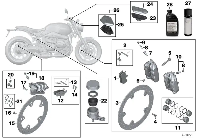 BMW Senkkopfschraube K21 K22 K23 K32 K33 K69 K80 K81 K82 K83 K84