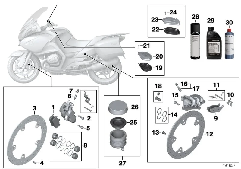 BMW Faltenbalg K26 K30 K41 K44 R21 R21A R22 R28 32727669512