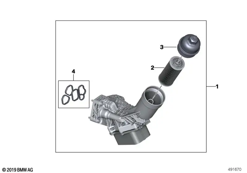 BMW Ölfilter G01 G02 G05 G06 G11 G12 G20 G21 G28 G29 G30 G31 G32