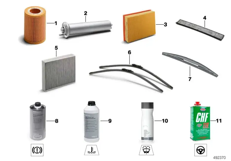 BMW Feinstaubfilter F25 F26 64319395930 - Bildposition 04