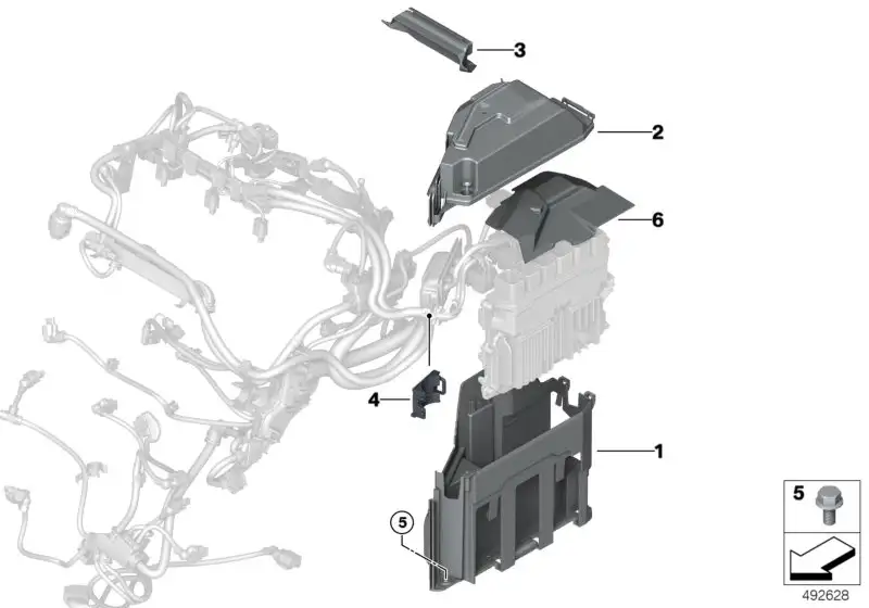 BMW Abdeckung 12908581751 - Bildposition 02