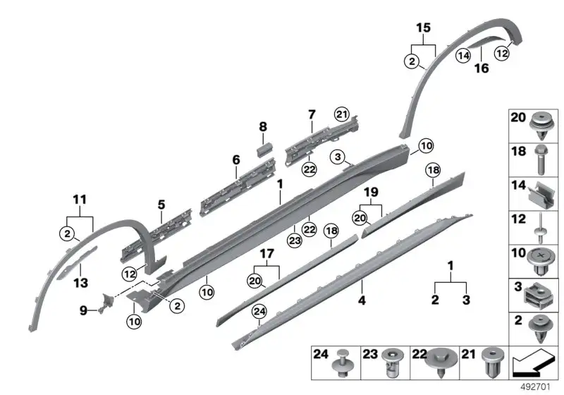 BMW Schraube 07129909270 - Bildposition 18