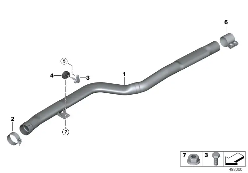 BMW Getriebehalter G01 G02 G11 G12 G14 G15 G16 G30 G31 G32 182085