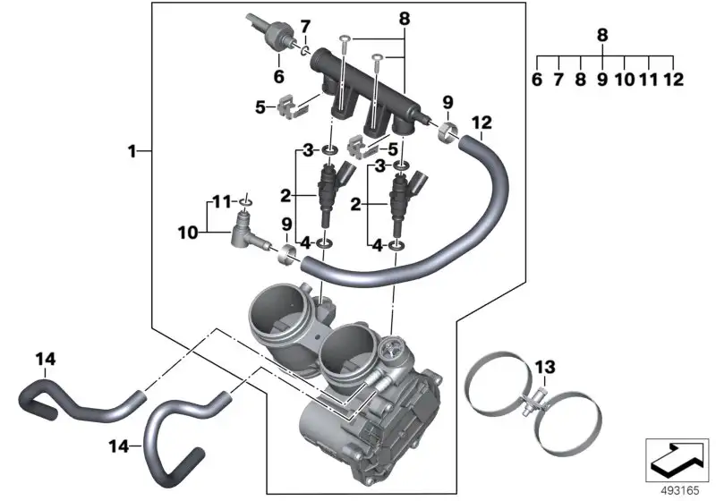 BMW O-Ring 13539480898 - Bildposition 11