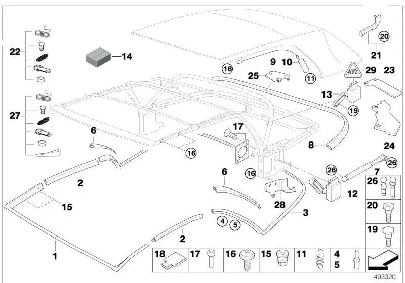 BMW Isolierschlauch E46 54317051484
